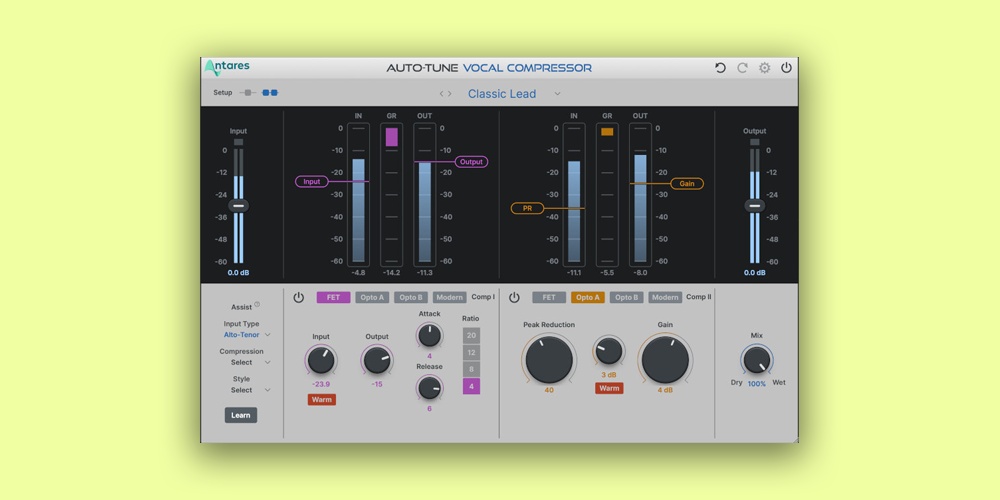 AutoTune Vocal Compressor main media