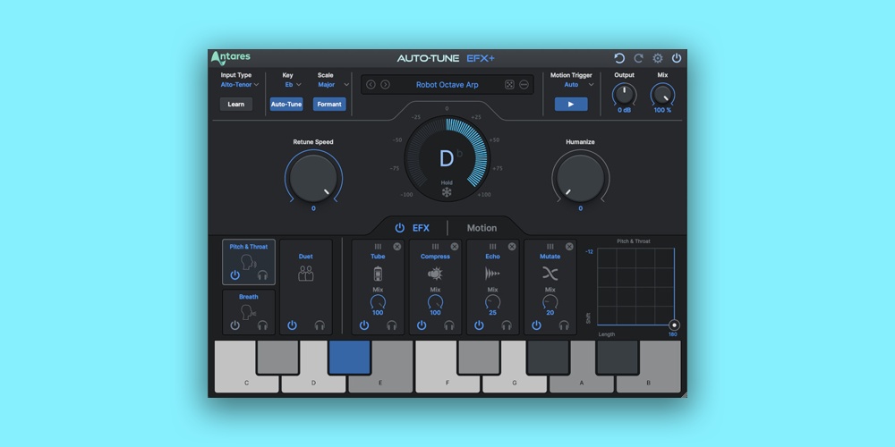 Auto-Tune EFX+ 10 main media